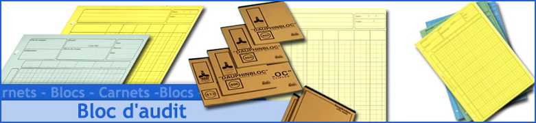 Bloc comptable 4 colonnes