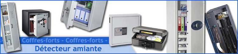 Coffre : Détecteur amiante