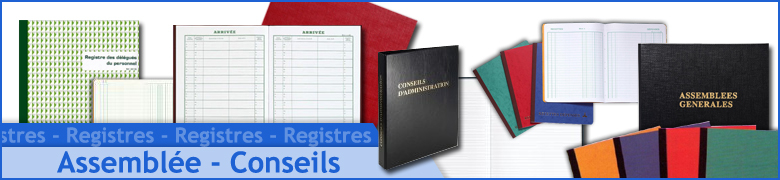 Registre Assemblées générales