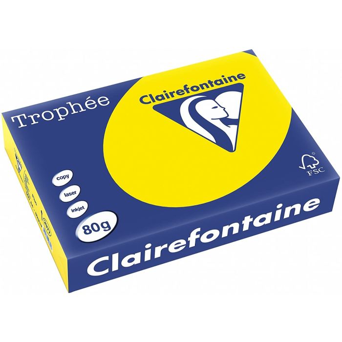 500 feuilles de papier blanc A4 DCP 100 gr/m² de Clairefontaine