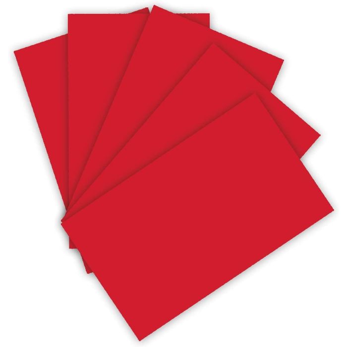 feuilles de papier cartonné A4 rouge pur 300 gr/m²