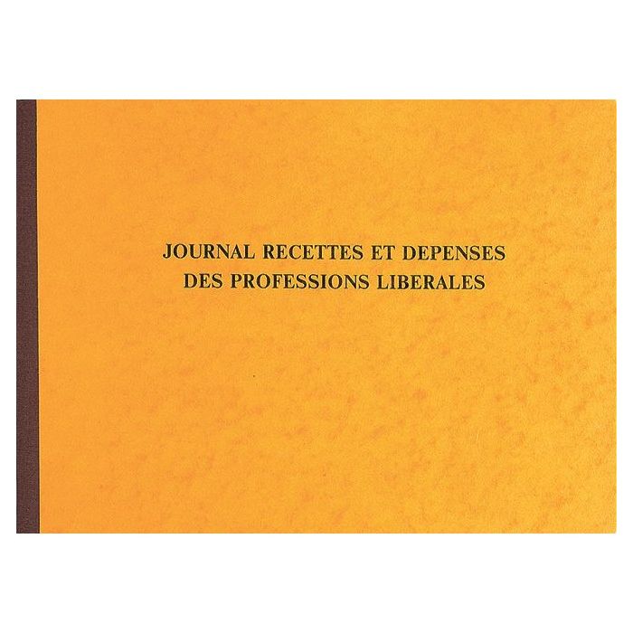 EXACOMPTA 9620E Professions libérales Journal Recettes et Dépenses