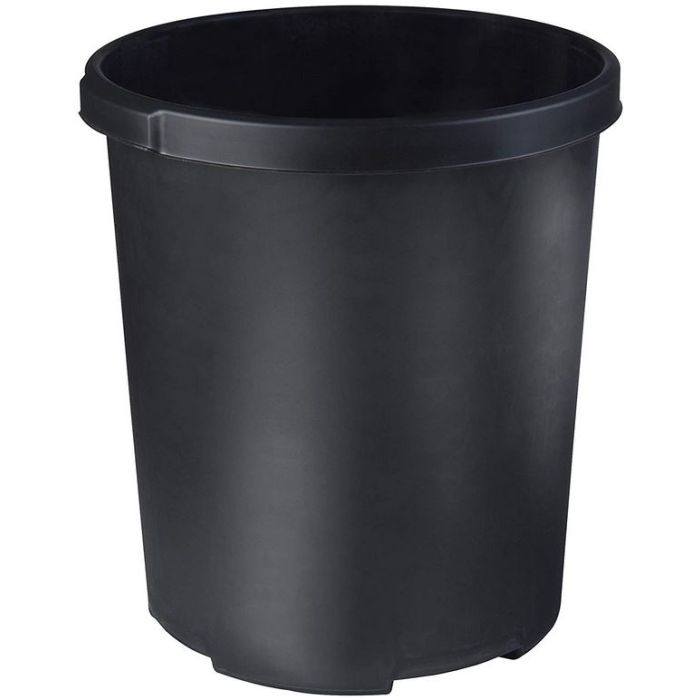 Poubelle Noire 50 litres avec poignée (HAN 1836-13 Tri des déchets papier)