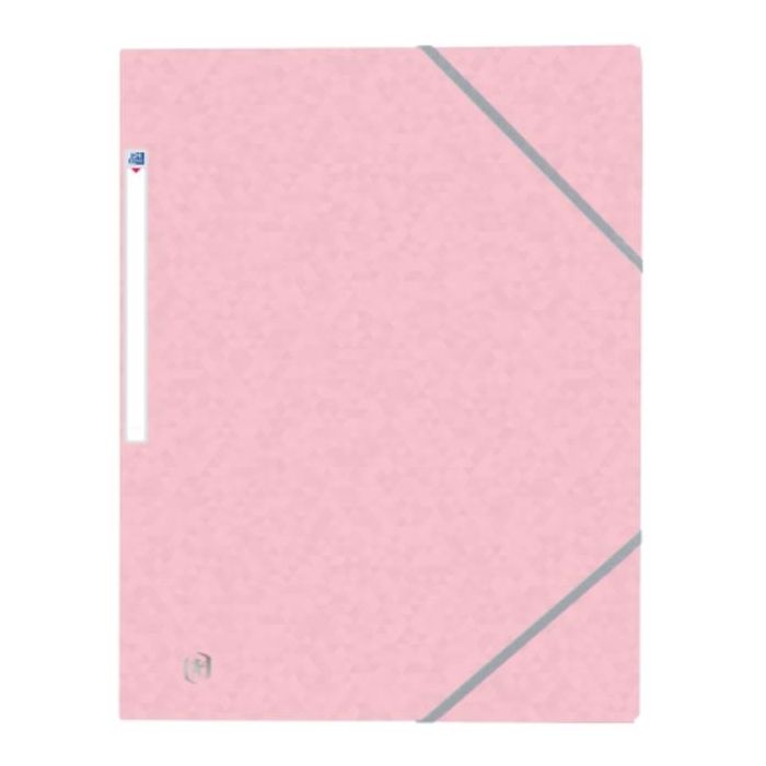 Chemise à élastiques A4 - Rose Pastel OXFORD Top File+