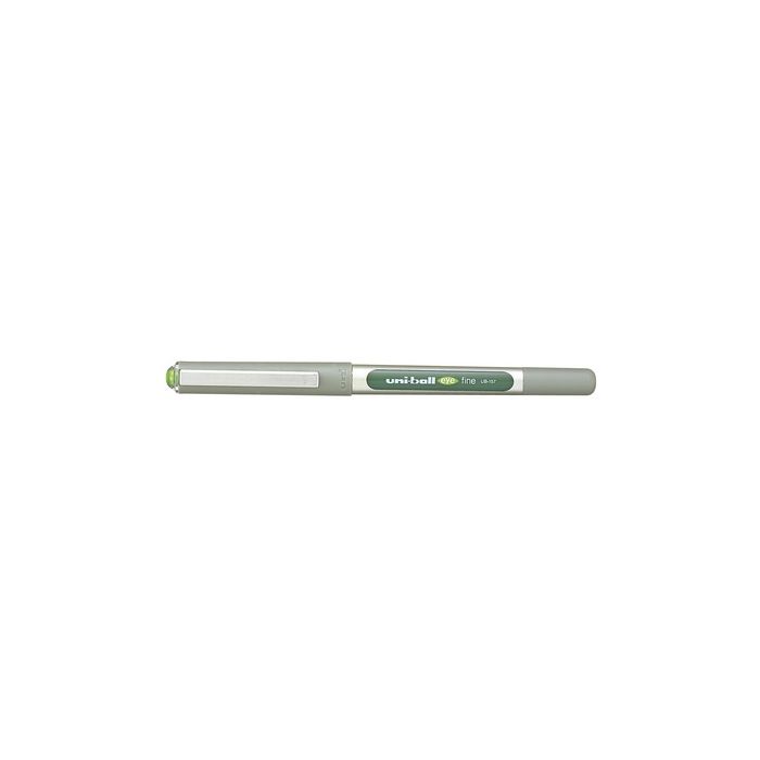 Stylo à capuchon roller à encre liquide - Vert clair UNI-BALL Eye Fine  (UB-157 VC)