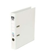 Classeur à levier avec protection de bords - Dos 50 mm - Blanc - ELBA Rado Brillant - 100022611- Photo