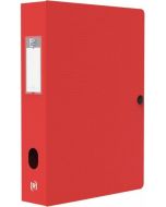 Boite de classement Memphis avec bouton - 60 mm - Rouge : OXFORD Modèle