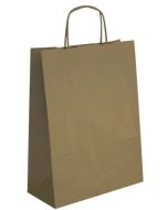 Sac en Papier - 250 x 110 x 310 mm - Kraft Brun APLI Lot de 50