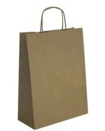 Sac en Papier - 180 x 80 x 210 mm - Kraft Brun APLI Lot de 50 Modèle
