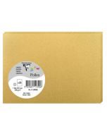 Cartes en papier - C6 110 x 155 mm - Or POLLEN Lot de 25