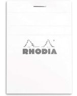 Bloc-Notes quadrillé - 74 x 105 mm A7 : RHODIA N°11 White EDITION Visuel