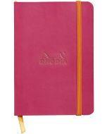 Carnet souple RHODIARAMA - 144 pages lignées A6 - Rose framboise : RHODIA 117312C