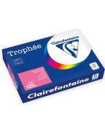 Ramette de papier de 250 feuilles A4 120g - Rose Fuchsia : CLAIREFONTAINE Trophée Visuel