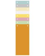 Intercalaires bristol - 240 x 105 mm - Assortiment EXACOMPTA visuel