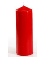 Bougie cylindrique - Rouge 16,5 cm PAP STAR 