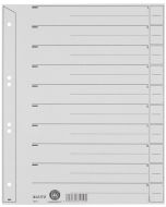 Lot de 100 Intercalaires en carton - 240 x 300 mm - Gris LEITZ Classement image