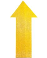 FLECHE Jaune : Marquage adhésif de zone de danger DURABLE Lot de 10 Image