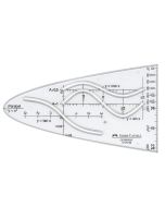 Gabarit de découpe ou de dessin : MINERVA Organigraphe Nr 45