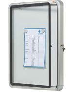 Photo Vitrine pour l'extérieur - Surface magnétique 532 x 692 mm NOBO 1902577