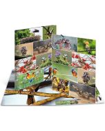 Chemise à élastiques en carton - A3 HERMA Nature Bois