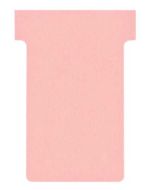Fiches T - Indice 2 / 60 mm - Rose : NOBO Lot de 100 visuel