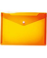 Pochette enveloppe A4 à bouton-pression - Violette Transparente HERMA