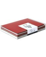 Carte en papier - 160 x 160 mm - Blanc naturel POLLEN Natura Lot de 25