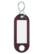 Lot de 10 Porte-clés - Blanc - Crochet en S WEDO