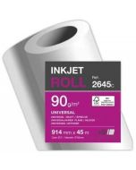 Papier pour Traceur jet d'encre - 914 mm x 45 m : CLAIREFONTAINE 2645C Image