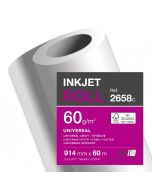 Papier pour Traceur jet d'encre - 914 mm x 60 m : CLAIREFONTAINE Visuel