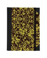 Carnet de Notes Pages lignées 22 x 17 cm - Marbré Kaki LE DAUPHIN