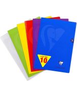 Cahier A4 - 96 pages - Grands Carreaux - Assortiment CLAIREFONTAINE Mimesys