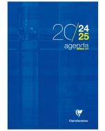 Agenda Scolaire 2024/2025 - WHEN 21 - 210 x 297 mm CLAIREFONTAINE BLEU