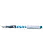 Stylo plume jetable - Bleu Canard : PILOT V-Pen Visuel