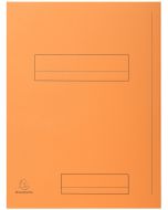 Lot de 50 Chemises rigides imprimées - Orange EXACOMPTA Super 210 Image