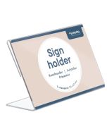 Présentoir de table incliné - Paysage - 90 x 60 mm : EUROPEL image