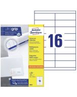 Photo Étiquettes adhésives ProNature 105 x 33 mm AVERY 3665 