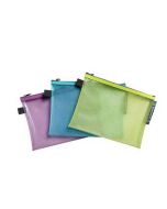 Pochettes à fermeture éclair - A5 - Assortiment Pop'N Co EXACOMPTA