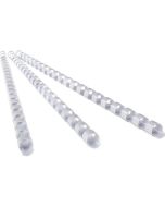 Baguettes de 21 anneaux - 10 mm - Rouge : GBC Lot de 100