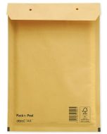 Pochettes d'expédition à coussin d'air - Marron - 200 x 275 mm : MAIL MEDIA Lot de 100 Visuel