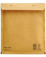 Pochettes d'expédition à coussin d'air - Marron - 240 x 275 mm : MAIL MEDIA Lot de 100 Visuel