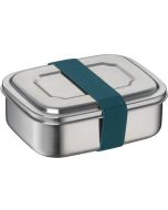 Lunch Box - 0,8 L - Argent / Bleu pétrole THERMOcafé SANDWICH BOX THERMOS