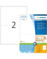 Étiquettes adhésives - 199,6 x 143,5 mm - Blanc : HERMA Premium Lot de 200 Visuel