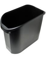 EXACOMPTA : Corbeille à papier TOPLINE Noir