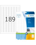 Étiquettes adhésives blanches - Multi-usages 4333  Herma 