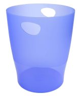 Corbeille à Papier ECOBIN - 15 litres - Bleu glacé Linicolor EXACOMPTA