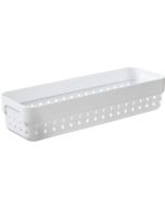 Bac de rangement pour Tiroir - 238 x 78 x 50 mm - Blanc NHG Seoul Organizer M