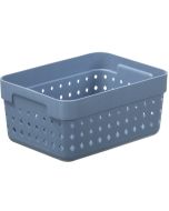 Bac de rangement pour Tiroir - 158 x 118 x 73 mm - Bleu NHG Seoul Organizer L