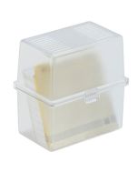 Boite pour fiches  - Format A8 -  Cristal EXACOMPTA 50631D