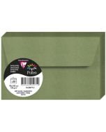 Enveloppes - 90 x 140 mm - Vert sauge POLLEN Lot de 20